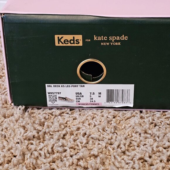 NIB Keds x kate spade new york Calf Hair Slip On Product 7 1/2 - Picture 5 of 5